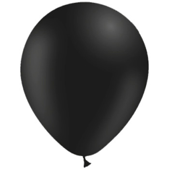 B/50 GLOBO 95CM NEGRO