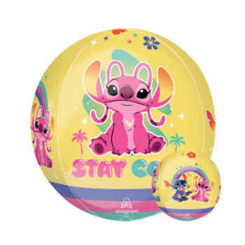 GLOBO ORBZ ANGEL&STITCH AMARIL