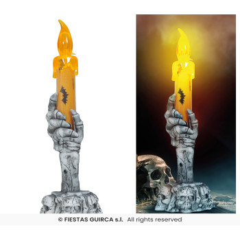 CANDELABRO HALLOWEEN LUZ LED