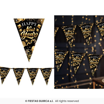 BANDERIN HAPPY NEW YEAR 3MT