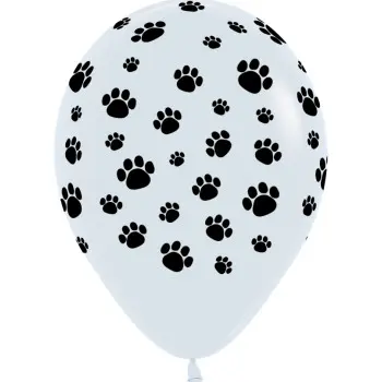 B/12 GLOBO HUELLAS MSCOTAS R12