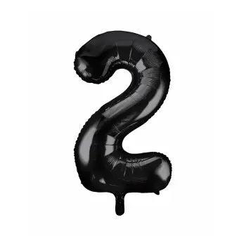 GLOBO Nº2 NEGRO 34"