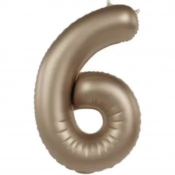 GLOBO Nº6 CHAMPAN 86CM