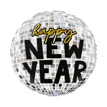 GLOBO H.NEW YEAR DISCO 61X62C