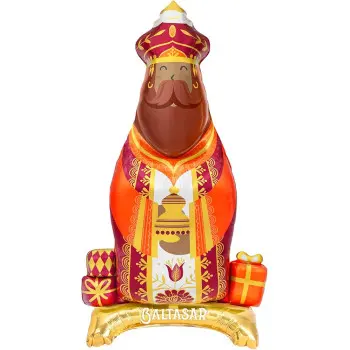 GLOBO REY MAGO GASPAR C/BASE