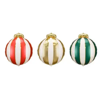 GLOBO P/3 BOLA NAVIDAD 42X46CM