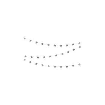 GUIRN.ESTRELLAS PLATA 3,6MT