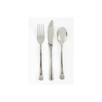 P/18 CUBIERTOS PLATA PLAST.