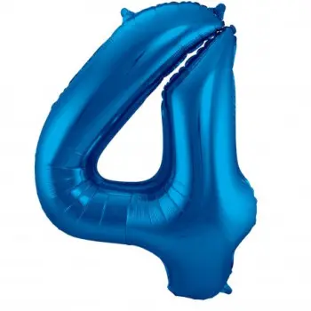 GLOBO Nº4 AZUL 86CM