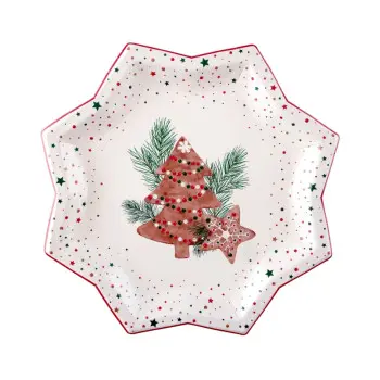 P/10 PLATO NAVIDAD JENGIBRE