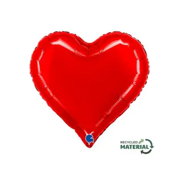 GLOBO CORAZON ROJO