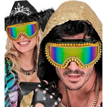 GAFAS SKI VENTISCA PINCHOS ORO