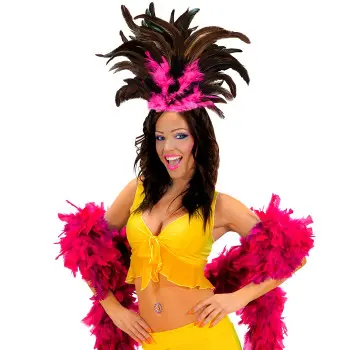 TOCADO PLUMAS COPACABANA