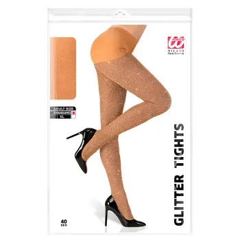 MEDIAS BRILLANTES ORO T-U