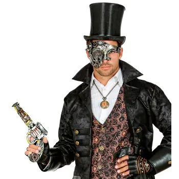 REVOLVER FOAM STEAMPUNK 32CM