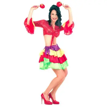 DISFRAZ RUMBERA/BRASILEIR M