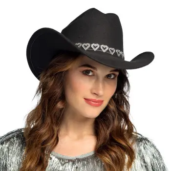 SOMB.COWBOY NEGRO CORAZONES