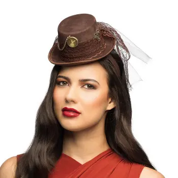 MINI SOMB.STEAMPUNK MARRON