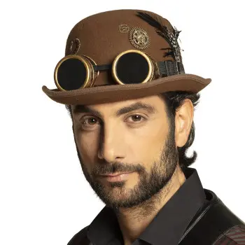 BOMBIN STEAMPUNK MARRON C/GAFA