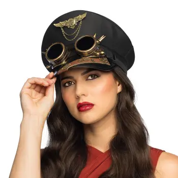 GORRA PILOTO NEGRA AIRPUNK