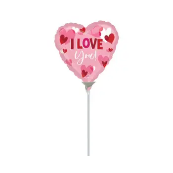 GLOBO PALO I LOVE YOU CORAZONE