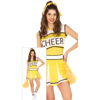 DISF.ANIMADORA AMARILLO T-M