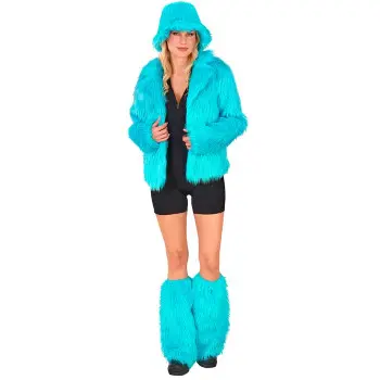 CALENTADORES PELUCHE TURQUESA