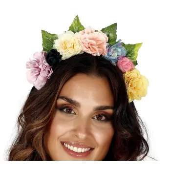 DIADEMA FLORES MULTICOLOR