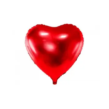 GLOBO CORAZON ROJO