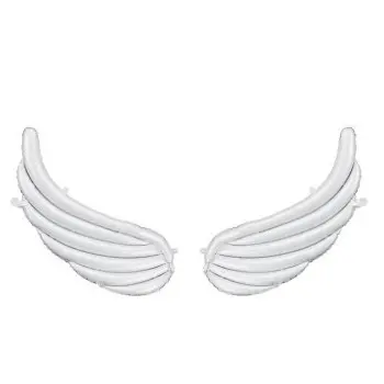 GLOBO FOIL 2 ALAS BLCA 104X60C