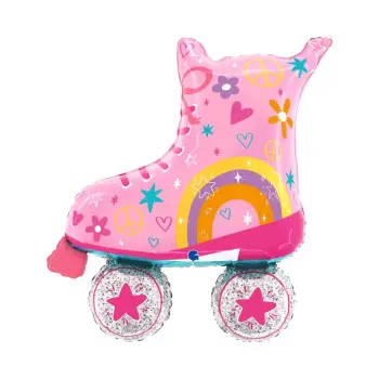 GLOBO PATIN ROSA 66X69CM