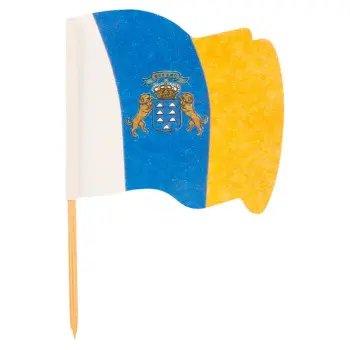 P/144 PICK BANDERA CANARIA
