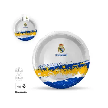 P/8 PLATO 18C R.MADRID AFICION