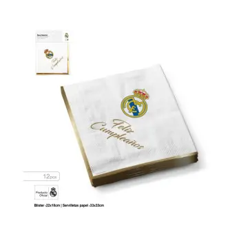 P/12 SERV.REAL MADRID CUMPLEAÑ