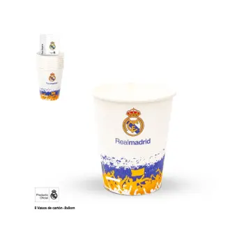 P/8 VASO REAL MADRID AFICION