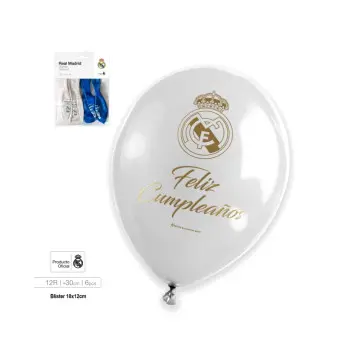 P/6 GLOBO F.CUMPLE REAL MADRID