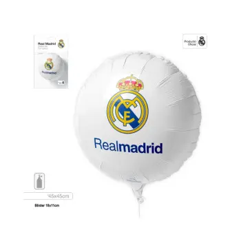 GLOBO 18" REAL MADRID ESCUDO
