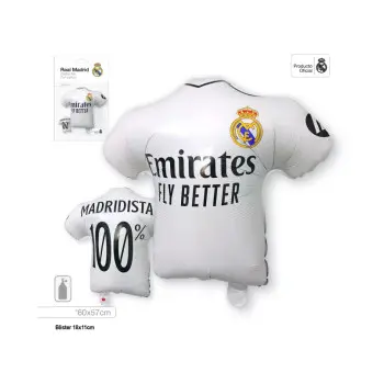 GLOBO CAMISETA REAL MADRID