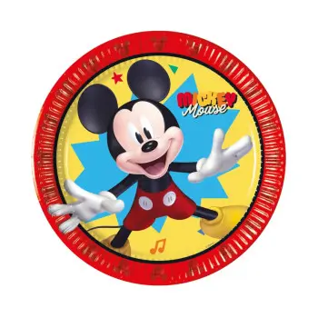 P/8 PLATO 20CM MICKY MOUSE