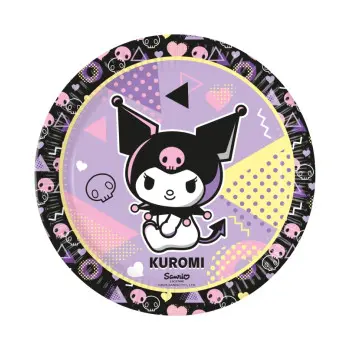 P/8 PLATO 23CM KUROMI