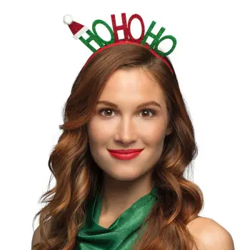DIADEMA"HOHOHO"GLITTER