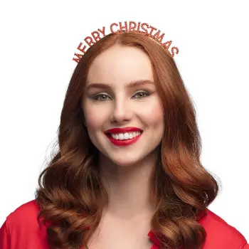 DIADEMA METAL"MERRY CHRISTMAS"