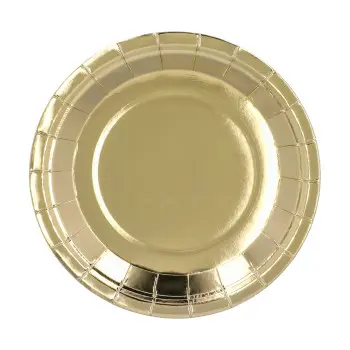 P/6 PLATO 23CM ORO
