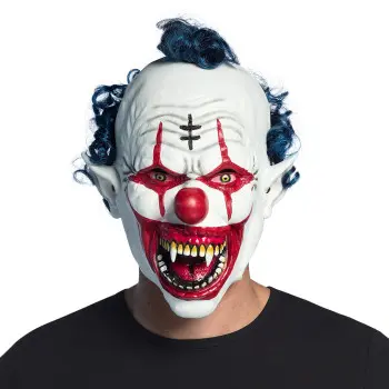MASCARA PAYASO VAMPIRO LATEX