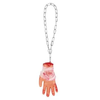 MANO AMPUTADA CON CADENA
