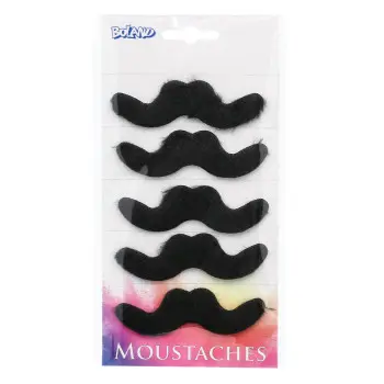 P/5 BIGOTES NEGROS
