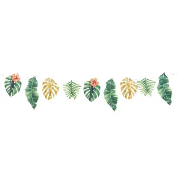 GUIRN.HOJAS TROPICALES 3MT
