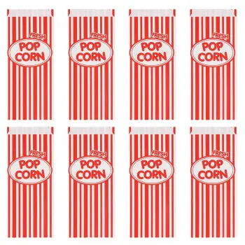 P/8 BOLSAS POPCORN RAYAS