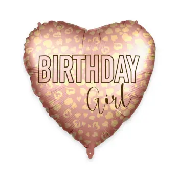 GLOBO CORAZ.BDAY GIRL PRINT AN