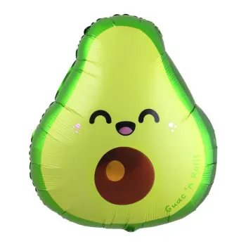 GLOBO AGUACATE KAWAII 52X60CM